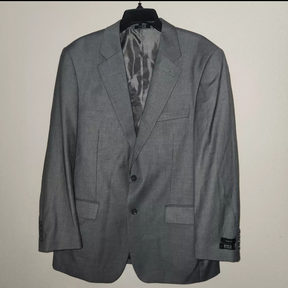 NWOT Royal Diamond Gray Mens Suit Jacket Blazer 42R